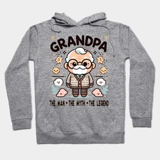 Grandpa: The Man, The Myth, The Legend Hoodie